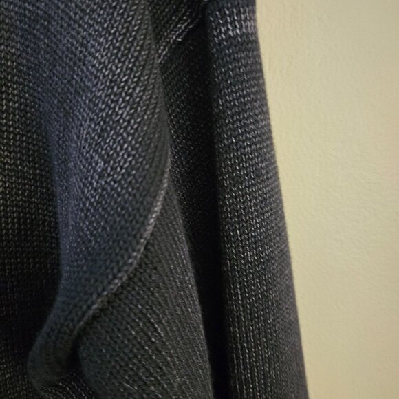 Magaschoni Designer Charcoal Sustainable Cotton Cardigan Sweater Size S - Picture 3 of 4